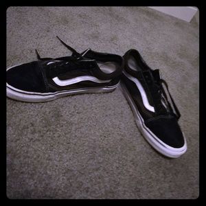 Vans old shool black and white mens 9.0
